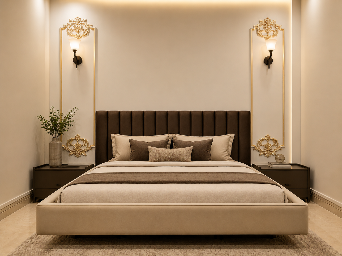 Emerald Bloom Bed